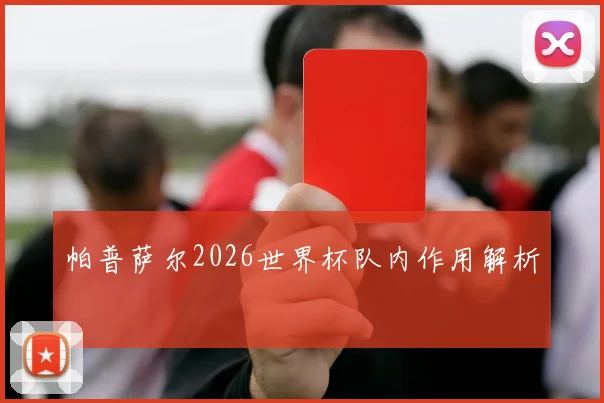 帕普萨尔2026世界杯队内作用解析
